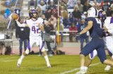 Tiger quarterback, Ty Chambers, threw for 70 yards and a touchdown pass Friday night at Central Valley Christian.